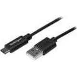Begge stik - Sort Kabler StarTech USB A-USB C 2.0 4m