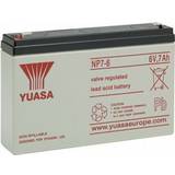 Køretøjsbatterier - Oplader Batterier & Opladere Yuasa NP7-6