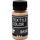 Beige Tekstilmaling Textile Color Paint Basic Ivory Color 50ml