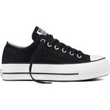 Converse 38 ½ Sko Converse Chuck Taylor All Star Lift Low Top W - Black/White