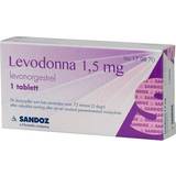 Sandoz Intimprodukter Håndkøbsmedicin Levodonna 1.5mg Tablet