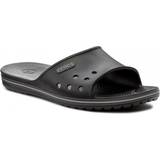 45 ½ - Plast Hjemmesko & Sandaler Crocs Crocband II Slide - Black/Graphite