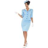 Stewardesse kostume Smiffys Air Hostess Costume