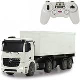 1:20 - AA (LR06) Fjernstyret legetøj Jamara Container Truck Mercedes Benz Arocs