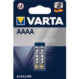 Varta Batterier - Kamerabatterier Batterier & Opladere Varta AAAA 2-pack
