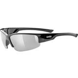 Sølv Solbriller Uvex Sportstyle 215 Black
