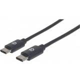Manhattan PVC - USB-kabel Kabler Manhattan Hi-Speed USB C-USB C 2.0 3m
