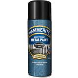 Spraymaling Hammerite Glat Effekt Metalmaling Grå 0.4L