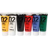 Farver A Color Acrylic Paint Mat Readymix 02 6x20ml