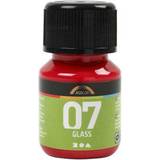 Vandbaseret Glasmaling A Color Glass Paint 07 Red 30ml