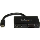 StarTech Hvid - Kabeladaptere Kabler StarTech 2-in-1 Mini DisplayPort - HDMI/VGA 0.2m