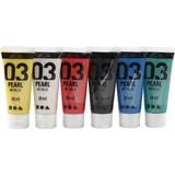 A Color Farver A Color Acrylic Paint Pearl Metallic 03 6x20ml