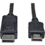 DisplayPort-kabler - HDMI Tripp Lite DisplayPort - HDMI 7.6m