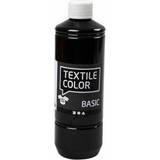 Sort Tekstilmaling Textile Color Paint Basic Black 500ml