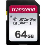 Transcend 64 GB Hukommelseskort & USB Stik Transcend 300S SDXC Class 10 UHS-I U3 V30 95/45MB/s 64GB