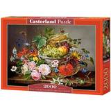 Castorland Still Life with Flowers & Fruit Basket 2000 Pieces