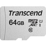 U1 Hukommelseskort Transcend 300S microSDXC Class 10 UHS-I U1 95/45MB/s 64GB
