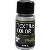 Sølv Tekstilmaling Textile Color Paint Pearl Silver 50ml