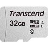 Transcend 32 GB Hukommelseskort & USB Stik Transcend 300S microSDHC Class 10 UHS-I U1 95/45MB/s 32GB