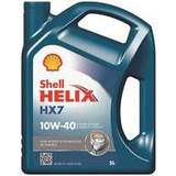 Delsyntetiske Motorolier & Kemikalier Shell Helix HX7 10W-40 Motorolie 5L