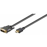 HDMI-kabler Goobay HDMI - DVI-D M-M 1.5m