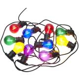 LED-belysning Lyskæder & LED bånd Sirius Tobias LED Colorful Black Lyskæde 10 Pærer