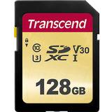 128 GB - SDXC - V30 Hukommelseskort Transcend 500S SDXC Class 10 UHS-I U3 V30 95/60MB/s 128GB