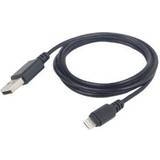 Rød - USB A-Lightning - USB-kabel Kabler Gembird USB A-Lightning 2.0 2m