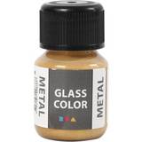 Glasmaling på tilbud Glass Color Metal Gold 35ml