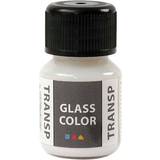 Hvid Glasmaling Glass Color Transparent White 35ml