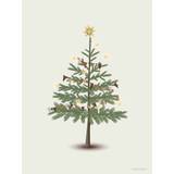 Vissevasse Papir Dekorationer Vissevasse The Christmas Tree Julepynt 21cm