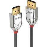 DisplayPort-kabler - Guld - Rund Lindy Cromo Line DisplayPort-DisplayPort 3m
