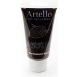Vandbaseret Akrylmaling Artello Acrylic Pearlized Black 75ml