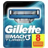 Barbertilbehør Gillette Mach3 Turbo 8-pack