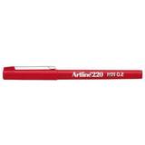 Artline Finelinere Artline EK 220 Fine Pen Red
