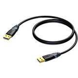USB-kabel Kabler Procab USB A-USB A 3.0 2m