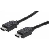 Manhattan HDMI-kabler - PVC Manhattan HDMI - HDMI 3m