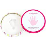 Grå Hånd- & Fodaftryk Pearhead Babyprints Tin