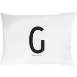 Hvid Pudebetræk Børneværelse Design Letters Personal Pillow Case G 50x60cm