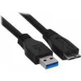 InLine USB-kabel Kabler InLine USB A-USB Micro-B 3.0 2m