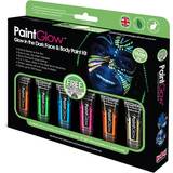 Makeup PaintGlow Glow in the Dark Face & Body Paint Kit