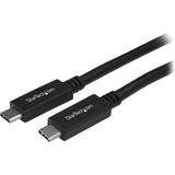 PVC - Skærmet - USB-kabel Kabler StarTech USB C - USB C 3.1 1m