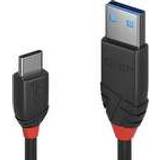 Lindy 3,1 Kabler Lindy Black Line USB A-USB C 3.1 1.5m