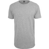 Urban Classics Viskose Tøj Urban Classics Shaped Long T-shirt - Grey