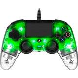 Grøn - PlayStation 4 Spil controllere Nacon Wired Illuminated Compact Controller - Grøn