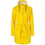 Dame - Gul - Oversized Overtøj mbyM Festa Festival Raincoat - Yellow