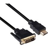 HDMI - HDMI aktiv Kabler Club 3D HDMI 1.4 -DVI Adapter 2m