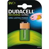 Duracell Batterier - Genopladelige standardbatterier Batterier & Opladere Duracell Recharge Ultra 9V