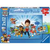 Puslespil Ravensburger Ryder & The Paw Patrol 2x12 Pieces