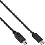 InLine USB-kabel Kabler InLine USB C-USB Mini-B 2.0 1.5m